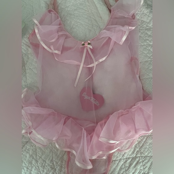 Sugarthrillz Dollskill Sheer Ballerina Bodysuit - Picture 1 of 4